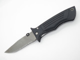 Vtg Columbia River CRKT 6213 Delta P.serrated Folding Hunter Tactical Knife