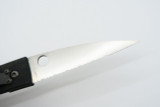 Vtg Spyderco USA C25GS Centofante Numbered ATS-34 Serrated Folding Pocket Knife