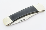 Vtg 1982-85 Crosman Blades USA 956A Folding Hunter Lockback Knife & Sheath Box