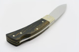 Vtg Smith and Wesson USA 109W Wood Handle Folding Hunter Lockback Pocket Knife