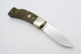 Vtg Smith and Wesson USA 109W Wood Handle Folding Hunter Lockback Pocket Knife
