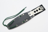 Vtg Custom Patton BP-3 Fixed Blade Hunting Camp Tactical Survival Skeleton Knife