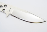 Vtg Custom Patton BP-3 Fixed Blade Hunting Camp Tactical Survival Skeleton Knife