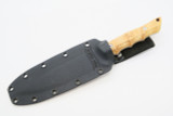 Left Hand ~ North Arm B.C Canada Custom CPM-S35VN Fixed Blade Hunting Camp Knife