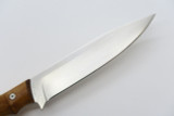 Left Hand ~ North Arm B.C Canada Custom CPM-S35VN Fixed Blade Hunting Camp Knife