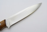Left Hand ~ North Arm B.C Canada Custom CPM-S35VN Fixed Blade Hunting Camp Knife