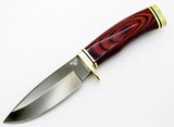 Buck 192 Vanguard * Black Titanium Coated S30v Fixed Blade * Hunting Knife Rosewood ~ New Fb 0192RWSSP58