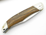 Custom Shop Buck 317 110 Trailblazer Folding Hunter Hunting Knife Ironwood