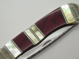 Custom Buck 532 Bucklock 0532PESLE Limited Michael Prater Painted Pony Knife