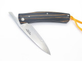 MCUSTA HIGONOKAMI YELLOW WOOD & VG-10 HIGO FRICTION FOLDER POCKET KNIFE SEKI