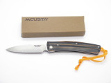 MCUSTA HIGONOKAMI YELLOW WOOD & VG-10 HIGO FRICTION FOLDER POCKET KNIFE SEKI
