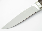 Vtg Seizo Imai Seki Custom Loveless Large Caper ATS-34 & Wood Fixed Blade Knife
