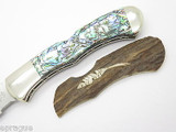 WBC WILDE BILL CODY ELK HORN KNIFE MAKING HANDLE PART for BUCK 532 BUCKLOCK