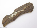WBC WILDE BILL CODY ELK HORN KNIFE MAKING HANDLE PART for BUCK 532 BUCKLOCK