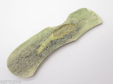 WBC WILDE BILL CODY ELK HORN KNIFE MAKING HANDLE PART for BUCK 532 BUCKLOCK