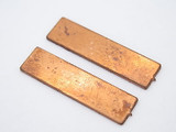 2 Pack - USA 1.625" x 0.040" Copper Spacer Fixed Blade Knife Handle Making Part