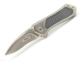 Buck Knives 016 Lux Pro "Carbon Fiber" Knife Tie Tack Lapel Hat Pin Great Gift