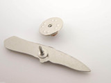 Buck Knives 016 Lux Pro "Carbon Fiber" Knife Tie Tack Lapel Hat Pin Great Gift