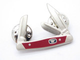 Buck Knives 301 Stockman Silver Chairman Knife Tie Tack Lapel Hat Pin