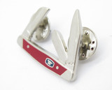 Buck Knives 301 Stockman Silver Chairman Knife Tie Tack Lapel Hat Pin