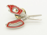 Buck Knives 030 Splizzors Fishing Hunting Scissors Tie Tack Lapel Hat Pin Gift