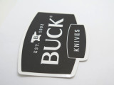 Buck Knives Logo Window / Bumper Sticker 110 112 119 Collector Gift