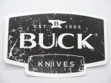 Buck Knives Faded Logo Window / Bumper Sticker 110 112 119 Collector Gift