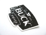 Buck Knives Faded Logo Window / Bumper Sticker 110 112 119 Collector Gift