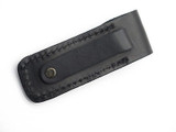 BUCK 301 501 SQUIRE BLACK LEATHER SMALL FOLDING LOCKBACK POCKET KNIFE SHEATH