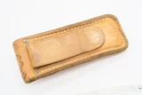 Vtg Buck USA 111 110 Classic Aluminum Engraved Folding Hunter Lockback Knife