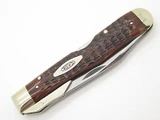 Vtg 1971 Case XX 6111 1/2 Bone Cheetah Swing Guard Folding Pocket Knife