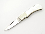 Vintage Parker Seki Japan Small Mop Pearl Gentleman Lockback Folding Pocket Knife