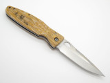 Mcusta Seki Japan Hideyoshi MC-182 Wood & VG-10 Folder Folding Hunter Knife