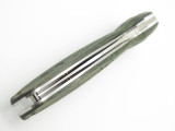 Mcusta Seki Japan Rikyu MC-184 Green Wood VG-10 Folder Folding Hunter Knife