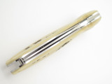 Mcusta Seki Japan Gunshin MC-185 White Micarta VG-10 Folding Hunter Knife