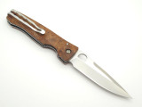 Mcusta Seki Japan Tactility Elite MC-124 Quince Burl VG-10 Folding Pocket Knife