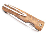 Mcusta Seki Japan Tactility Elite MC-124 Quince Burl VG-10 Folding Pocket Knife