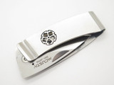 Mcusta Seki Japan Kamon MC-82 Kikyo Crest AUS-8 Folding Money Clip Pocket Knife