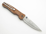 Mcusta Seki Japan Tactility Elite MC124D Quincewood VG-10 Damascus Folding Knife
