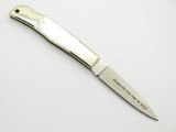 Vtg Parker Seki Japan Christmas Pearl MOP Lockback Folding Pocket Knife