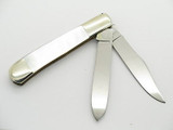Vtg Parker Seki Japan Trapper Farm Scene Pearl Folding Pocket Knife