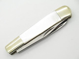 Vtg Parker Seki Japan Trapper Farm Scene Pearl Folding Pocket Knife