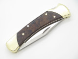 Buck 111 111BOLC Folding Hunter Lockback Knife Custom Limited Ironwood 154cm 110