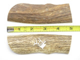 WBC 4.8 x 1.5 Elk Stag Antler Knife Making Handle Scale Grip Blank For Buck