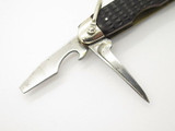 Vtg 1974 Case XX 640045 Camper Jigged Delrin Folding Pocket Camp Knife