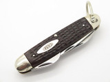Vtg 1974 Case XX 640045 Camper Jigged Delrin Folding Pocket Camp Knife