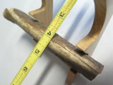 USA 6.7 x 2.2 ELK STAG ANTLER SCALE SLAB KNIFE MAKING HANDLE GRIP BLANK PAIR