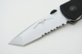 Low S#034 Vtg 2001 Emerson USA MINI-B CQC-7 Tanto Linerlock Folding Pocket Knife