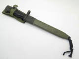NOS Spanish Army Surplus Toledo Bolo Bayonet Fixed Blade Knife & Scabbard