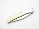 Vtg Kershaw Kai 4200 Seki Japan Karst Bear Scrimshaw Folding Pocket Knife